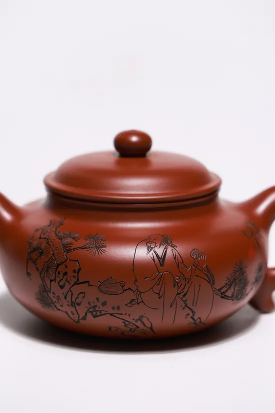Yixing Zisha Teapot - Handcrafted Purple Clay Teapot Collection 8