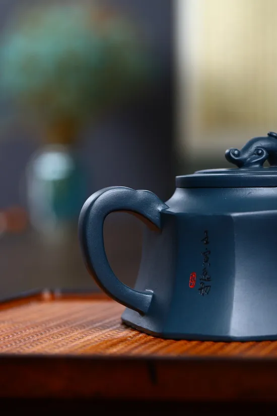 Zisha Teapots: Tianqing clay | Eight-Sided Auspicious Beast 5