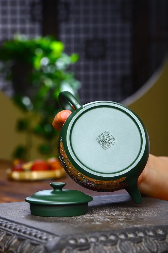 Zisha Teapots: Flat Jade | Xu Liuming 5