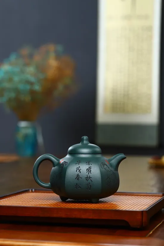 Zisha Teapots: high-quality green clay | Four Great Beauties 1