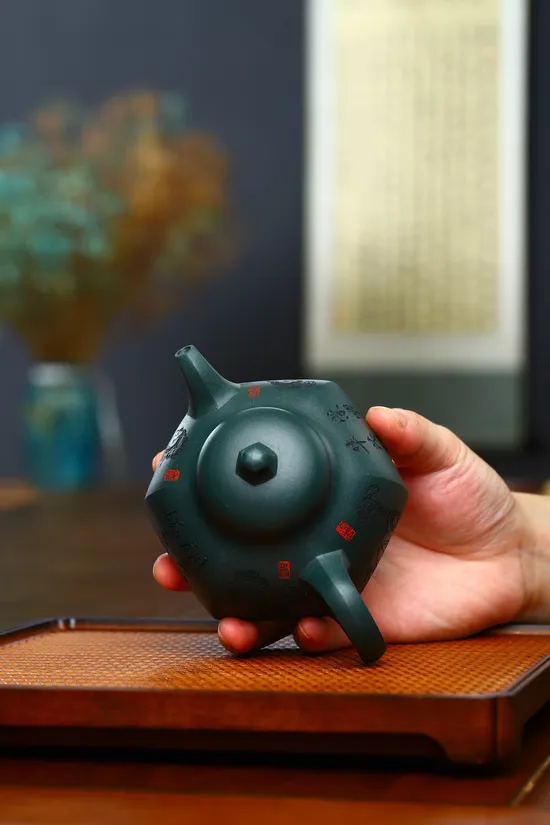 Zisha Teapots: high-quality green clay | Four Great Beauties 2