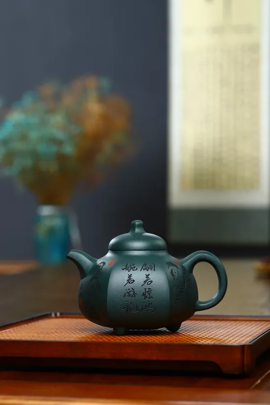 Zisha Teapots: high-quality green clay | Four Great Beauties 3