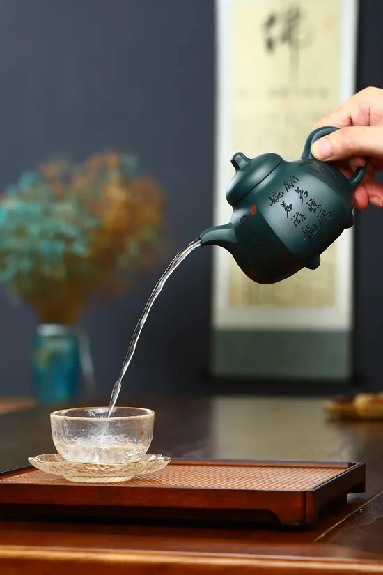 Zisha Teapots: high-quality green clay | Four Great Beauties 6