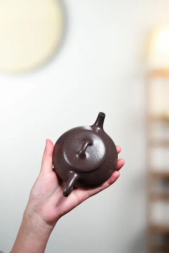 Vintage Zisha Clay Teapot | Handcrafted Yixing Pot | Yang Peng 2