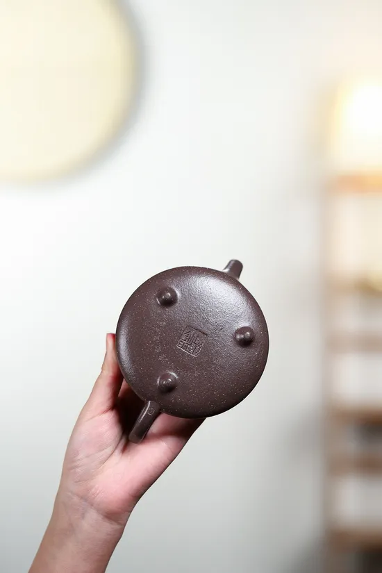 Vintage Zisha Clay Teapot | Handcrafted Yixing Pot | Yang Peng 8