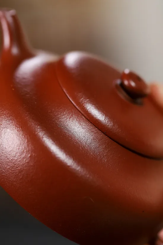 Zisha Teapots: Di Cao Qing clay | internal ball-hole design 3