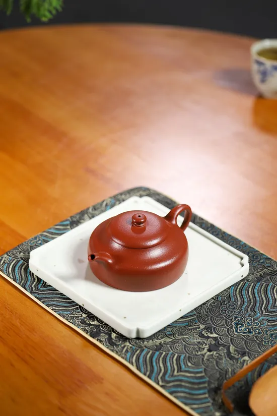 Zisha Teapots: Di Cao Qing clay | internal ball-hole design 5