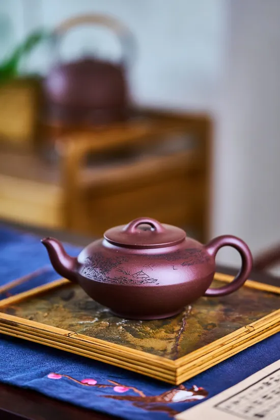 Yixing Zisha Teapot by Master Huang Ziying | Collectible Clay Art 4