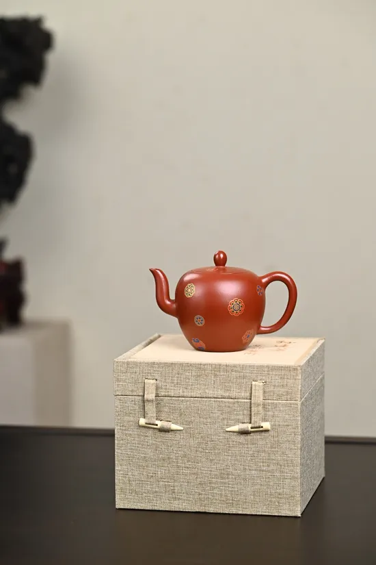 Zisha Teapots: premium wrinkled-skin red clay | 20cc capacity 1