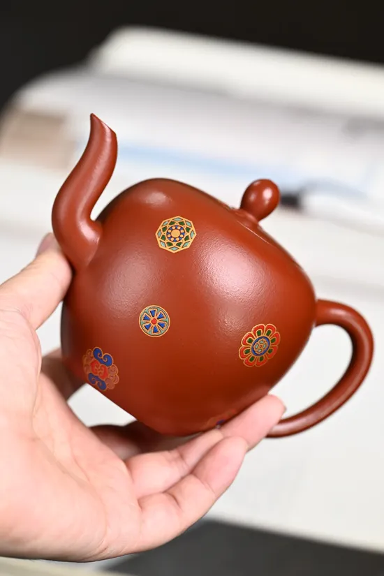 Zisha Teapots: premium wrinkled-skin red clay | 20cc capacity 2