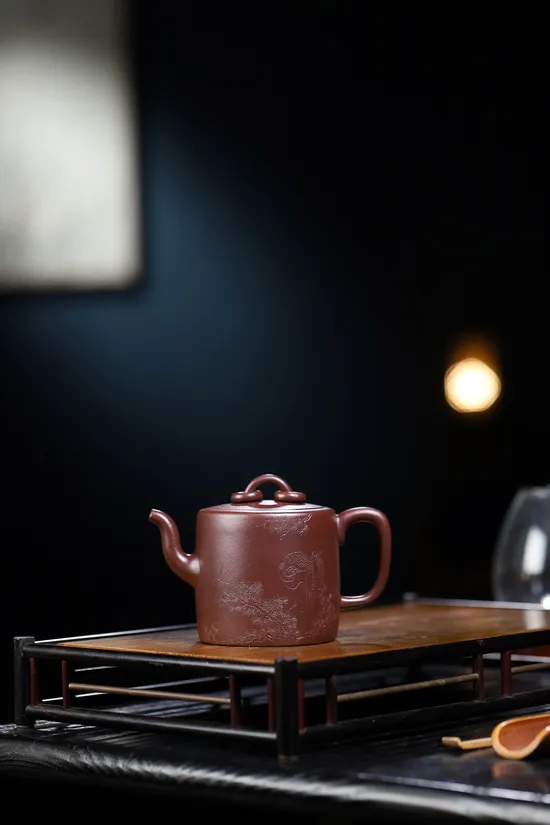 Yixing Zisha Teapot | Artisan Clay Teapots | Double-Ring Design 2