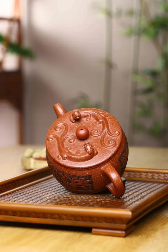Yixing Zisha Teapot | Handcrafted Ceramics | Artisan Clay Pot 4