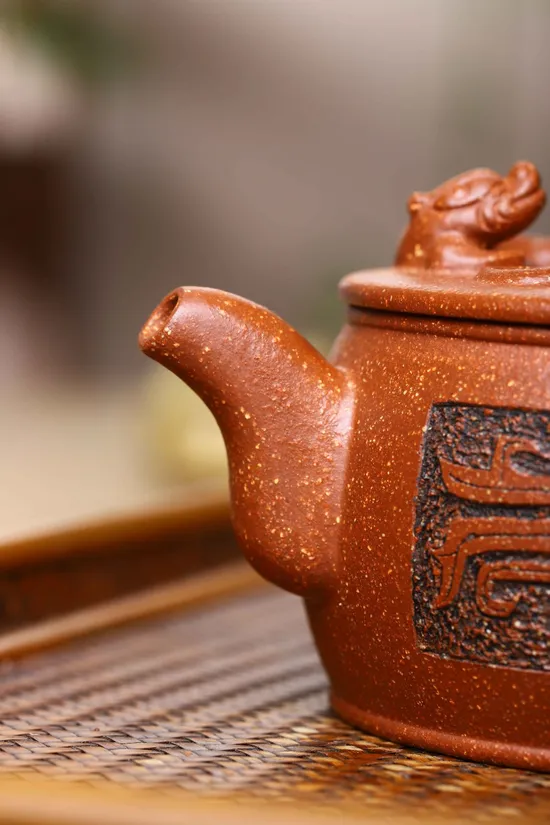Yixing Zisha Teapot | Handcrafted Ceramics | Artisan Clay Pot 7