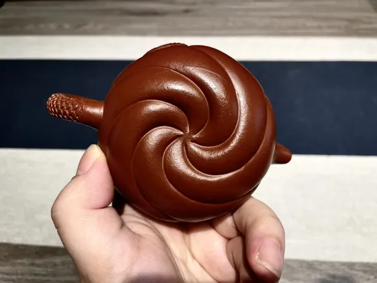 Yixing Clay Teapot | Handcrafted Dragon Fish Design | Artisan Craft 5