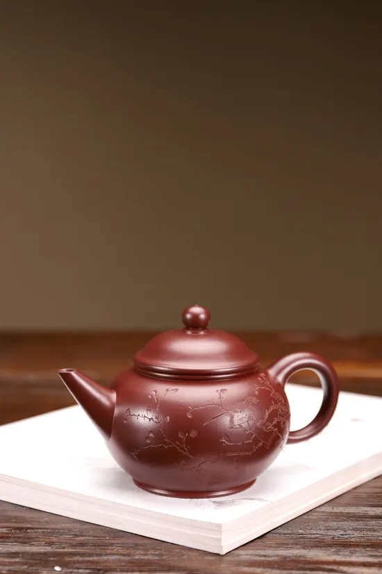 Yixing Zisha Teapot: Rose Clay, Handcrafted Artisan Teapot 1