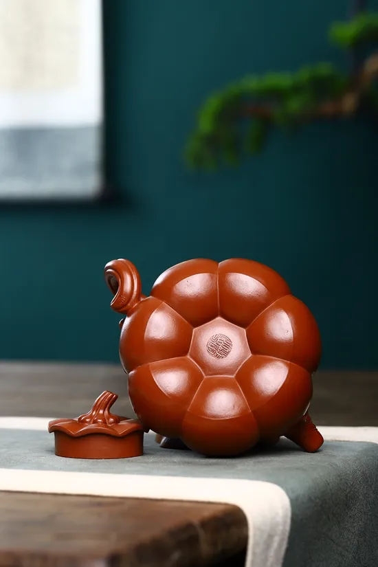 Yixing Zisha Teapot by Master Wu Xiaojun | Handcrafted Artistry 2