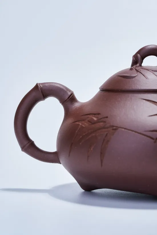 Premium Yixing Zisha Teapot 'Bamboo Milk' | R&D Master Craft 3