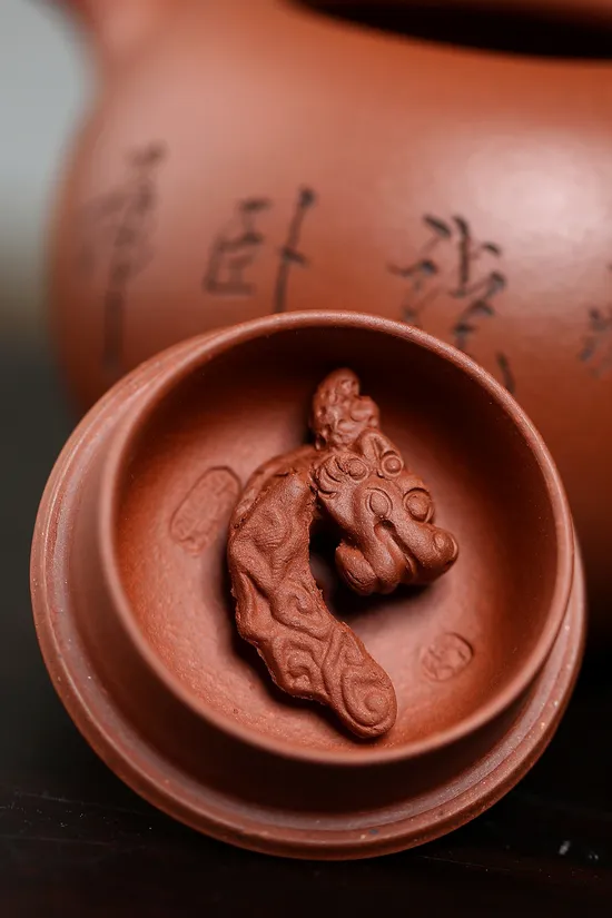 Premium Yixing Clay Teapot | Handcrafted Artistic Teapot Collection 3