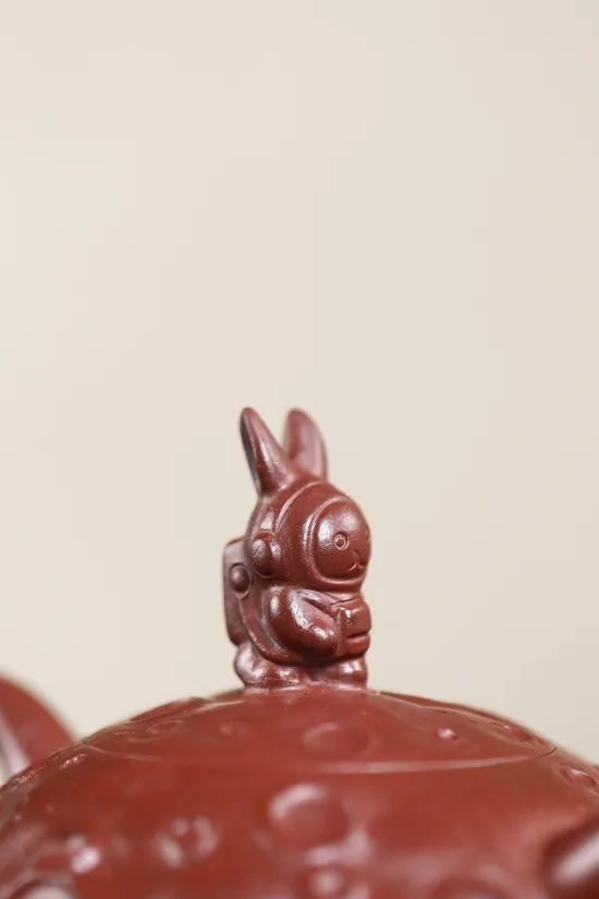 Zisha Teapots: Strolling on the Moon | original old purple clay 3