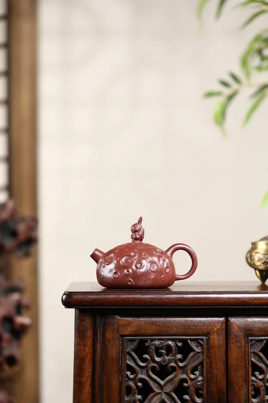 Zisha Teapots: Strolling on the Moon | original old purple clay 4