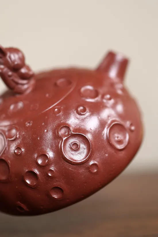 Zisha Teapots: Strolling on the Moon | original old purple clay 6