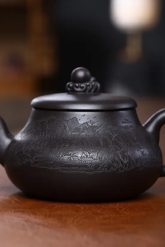 Premium Yixing Zisha Teapot | Handcrafted & Collectible 9