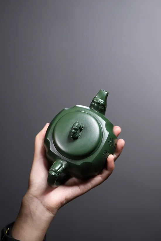 Yixing Zisha Teapot - Long Zun Dragon Design | National Artisan Crafted 6