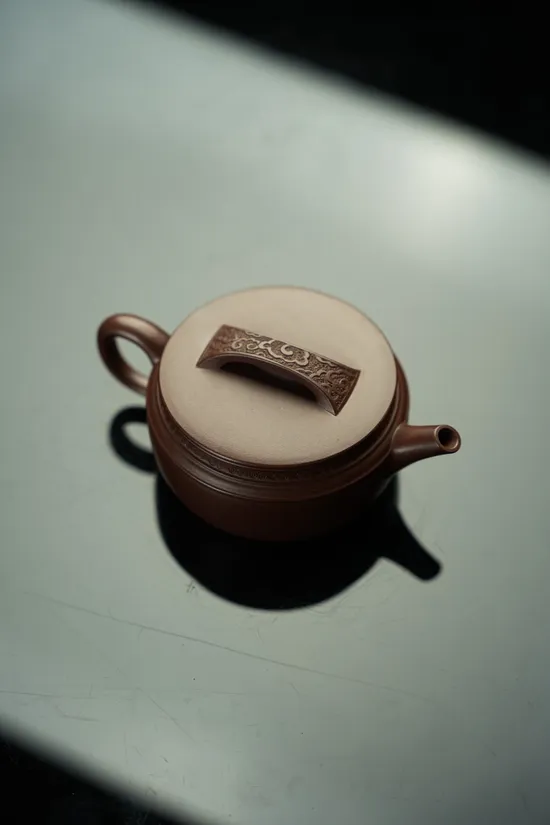Premium Yixing Zisha Teapot - Classic Hanwa Design 160cc 2
