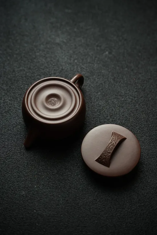 Premium Yixing Zisha Teapot - Classic Hanwa Design 160cc 3