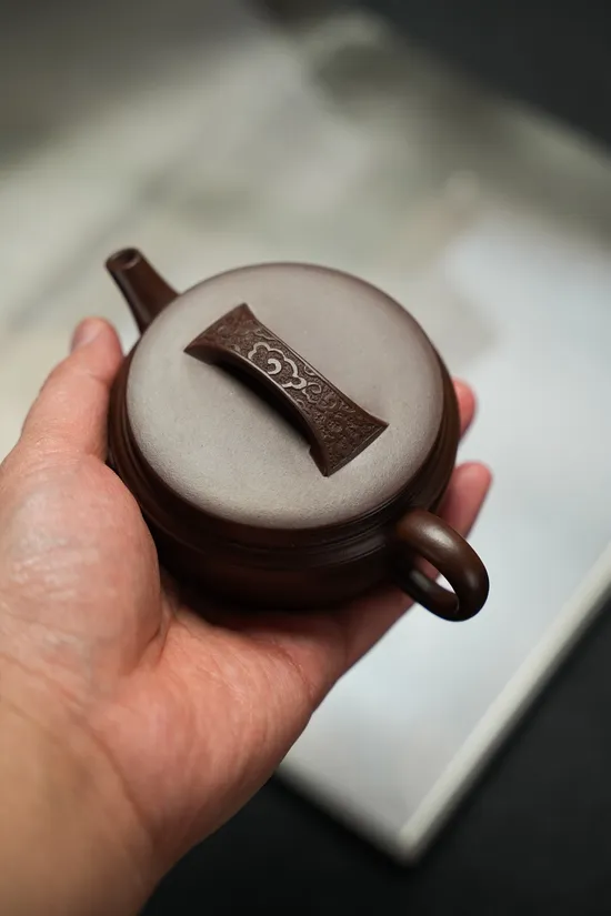 Premium Yixing Zisha Teapot - Classic Hanwa Design 160cc 5