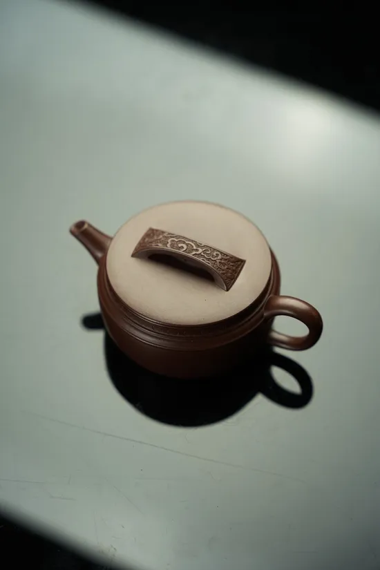 Premium Yixing Zisha Teapot - Classic Hanwa Design 160cc 6