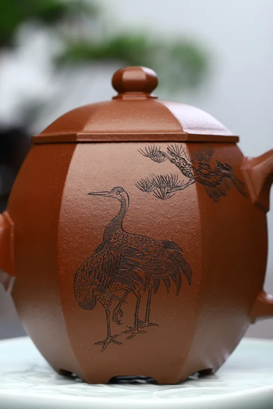 Premium Yixing Zisha Teapot - Collector's Authentic Clay Artistry 7
