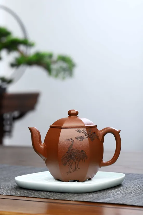 Premium Yixing Zisha Teapot - Collector's Authentic Clay Artistry 8