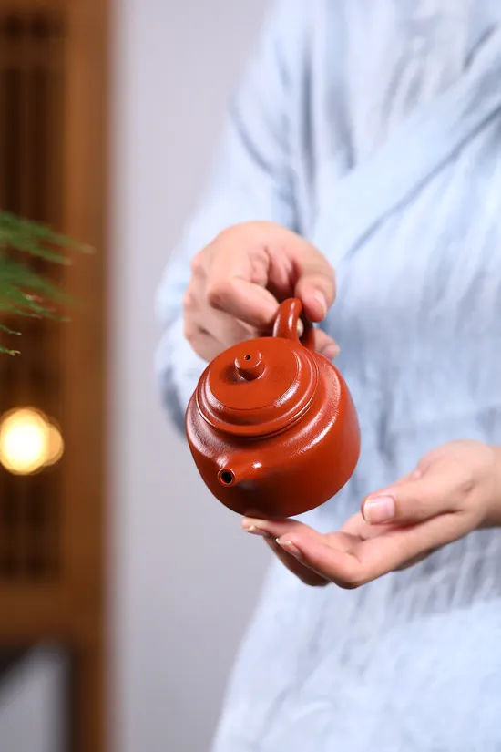Handcrafted Yixing Teapot | Authentic Zisha Clay Artisan Pottery 7