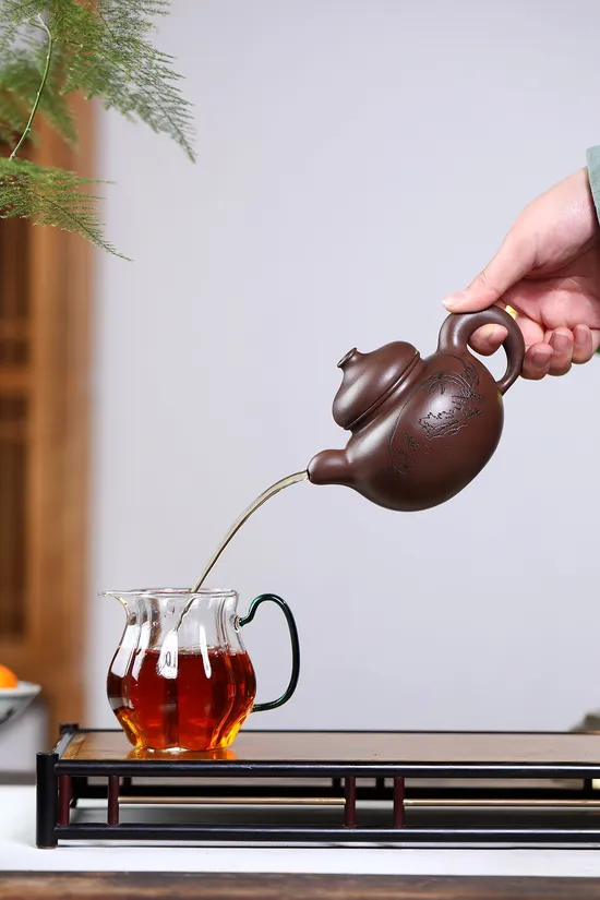 Yixing Clay Teapot | Handcrafted Zisha Pottery by Wang Qiming 6