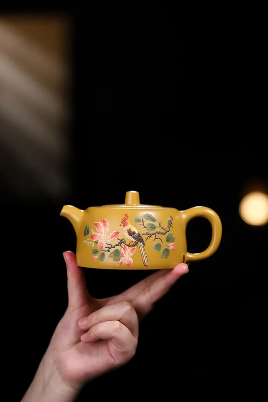 Zisha Teapots: National-Level Artisan Yang Junbao | Huangjin Zhuni clay 7