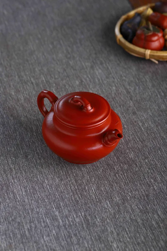 Premium Yixing Zisha Teapot - Handcrafted Bamboo Design Artistry 5