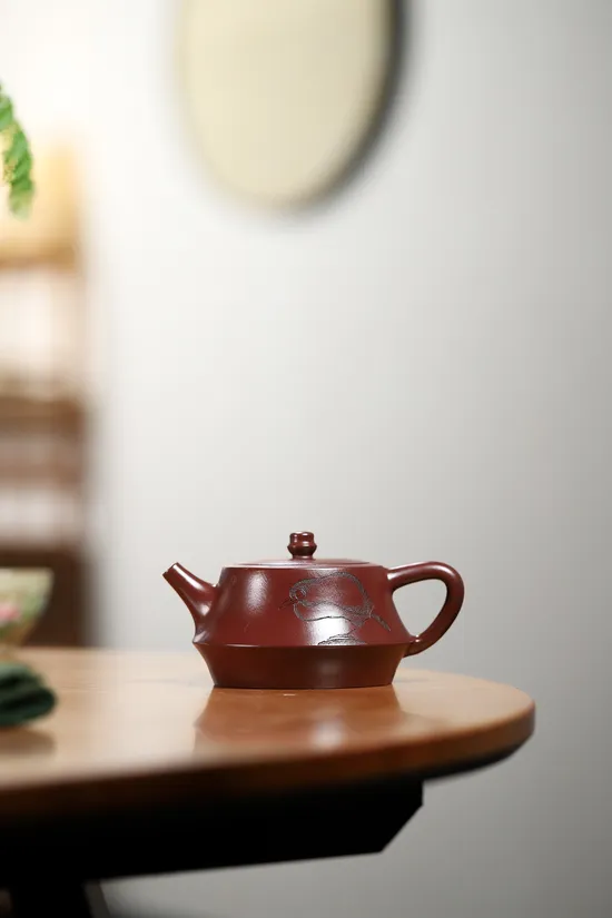 Authentic Zisha Teapot Xiaoman - 220cc Handcrafted Pottery 7