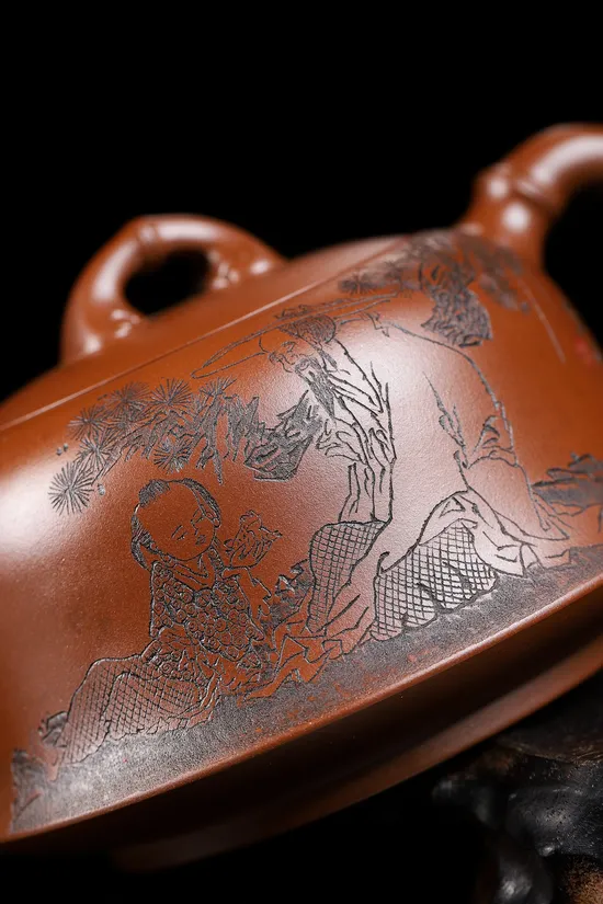 Premium Yixing Zisha Clay Teapot – Masterpiece by Chen Yue'e 1