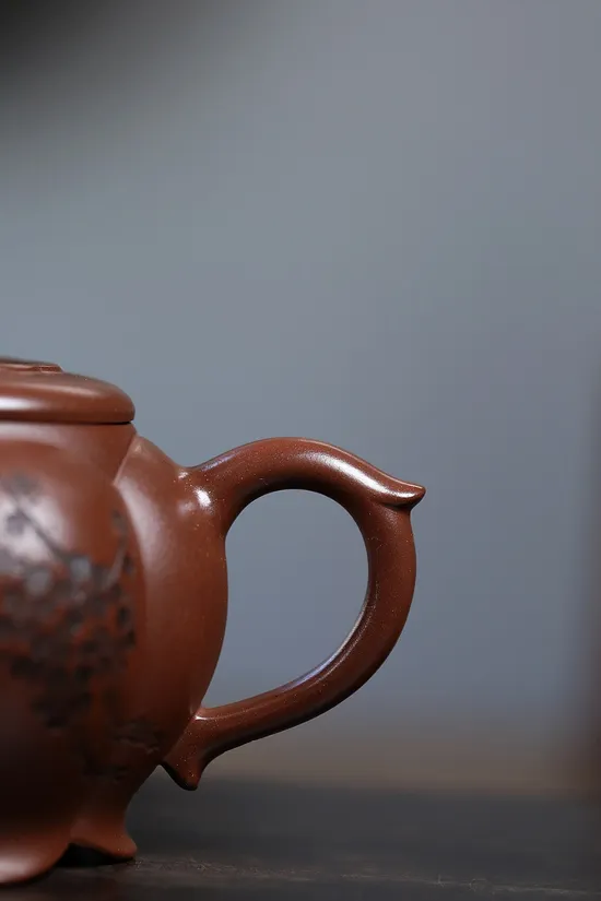 Premium Yixing Purple Clay Teapot | Handcrafted Artisan Design 5
