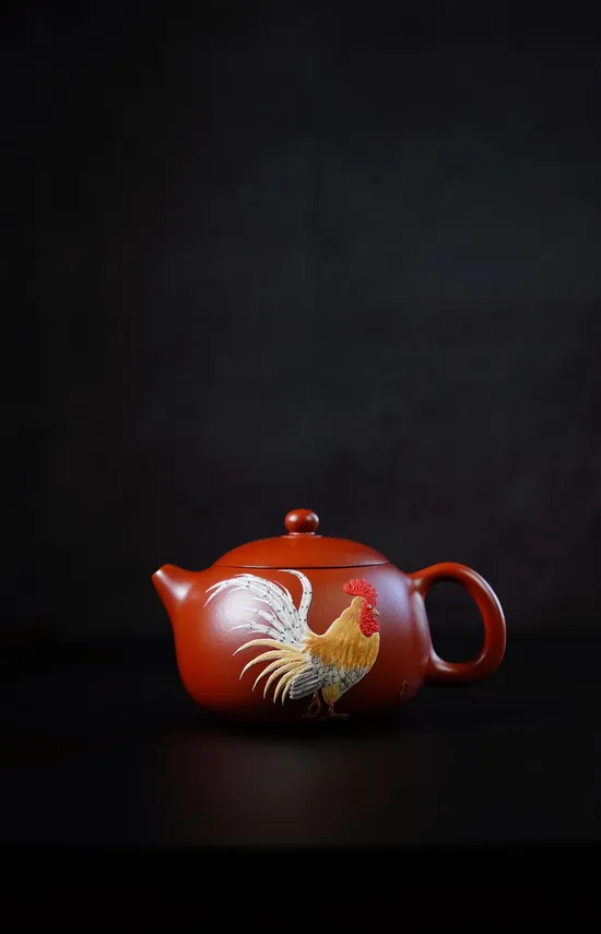 Yixing Zisha Teapot - Handcrafted Purple Clay Teapot by Zhou Lianghong 2