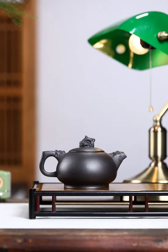 Yixing Zisha Teapot - Jiang Yaping Dragon Design Artistry 4
