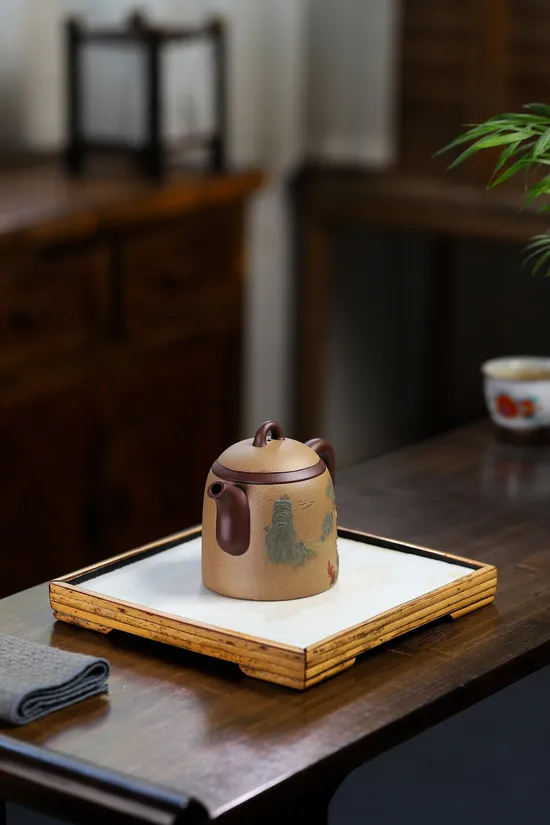 Yixing Zisha Teapot | Handcrafted Qin Quan Style | Ancient Clay Artistry 6
