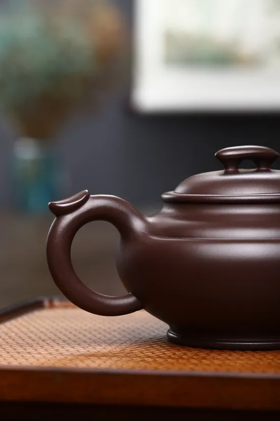 Yixing Teapot | Premium Purple Clay Pottery | Handcrafted Collectible 3
