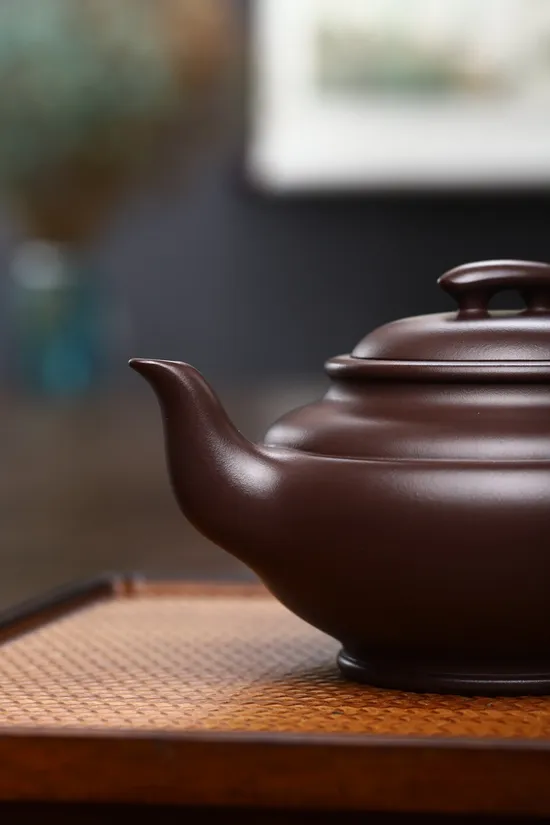 Yixing Teapot | Premium Purple Clay Pottery | Handcrafted Collectible 4