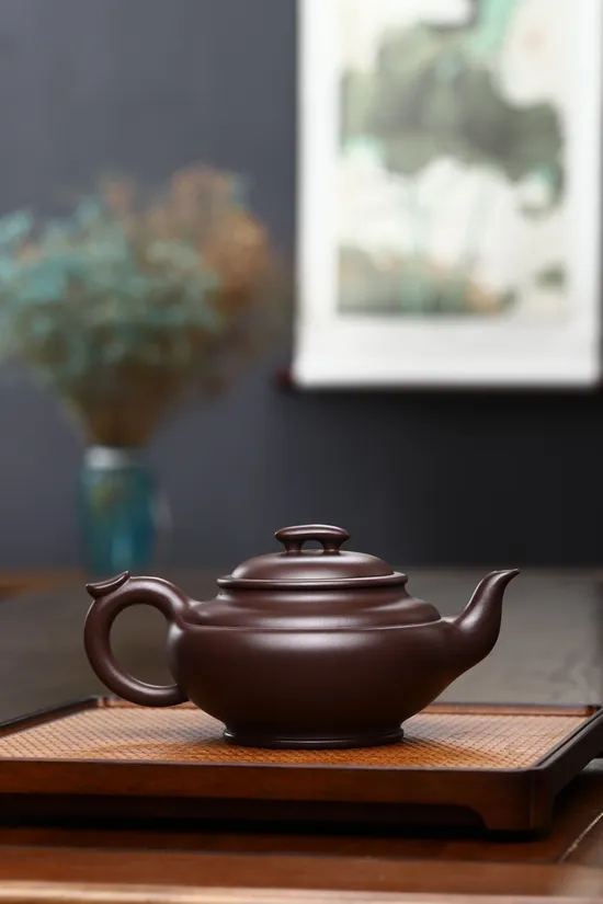 Yixing Teapot | Premium Purple Clay Pottery | Handcrafted Collectible 5