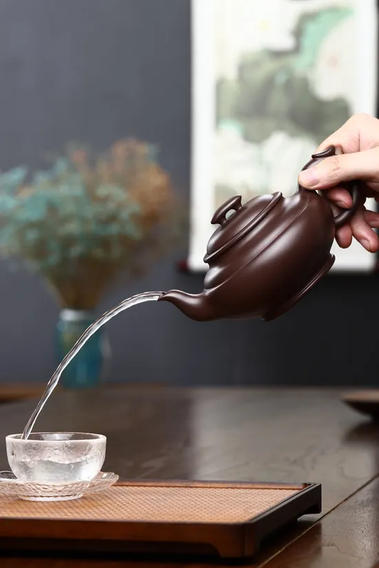 Yixing Teapot | Premium Purple Clay Pottery | Handcrafted Collectible 6