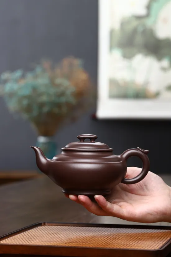 Yixing Teapot | Premium Purple Clay Pottery | Handcrafted Collectible 7