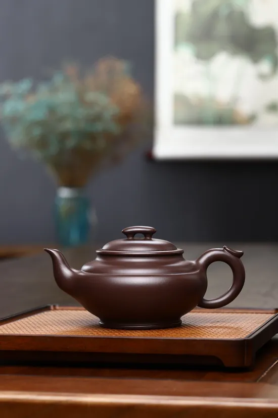 Yixing Teapot | Premium Purple Clay Pottery | Handcrafted Collectible 8