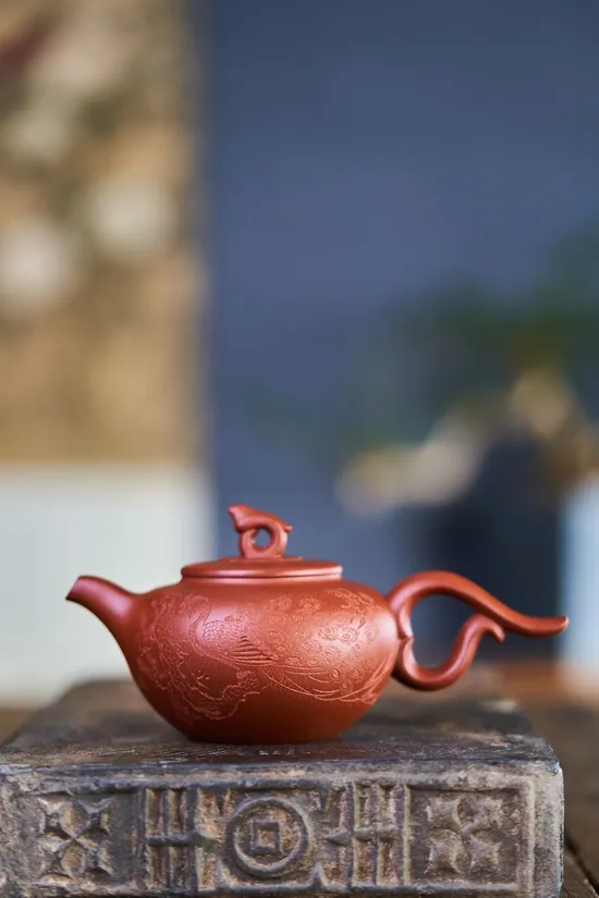 Zisha Teapots: Peacock Spreading Its Feathers | 3 | 300 CNY 3